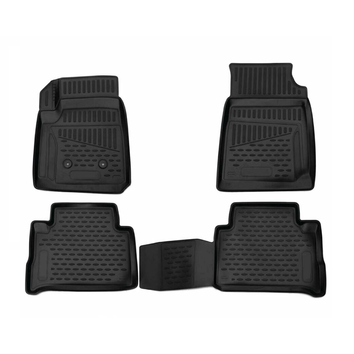 GMC Canyon Floor Mats - Omac - Rubber TPE - Black - '15-'18